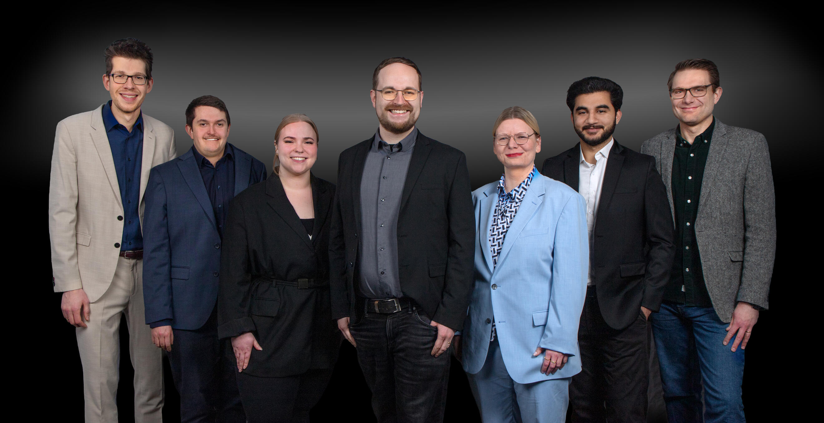 Foto des Nanolope Teams auf einer Veranstaltung